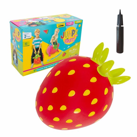 MY FIRST JUMPY Fruit, Strawberry, Red - Picture 1 of 5